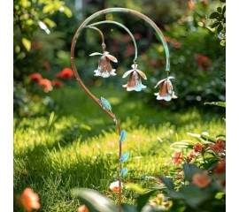 Металлический кинетический декор "Колокольчики" 114 см